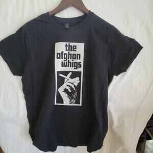 Afghan Whigs  band t shirt Ladies Large  Black